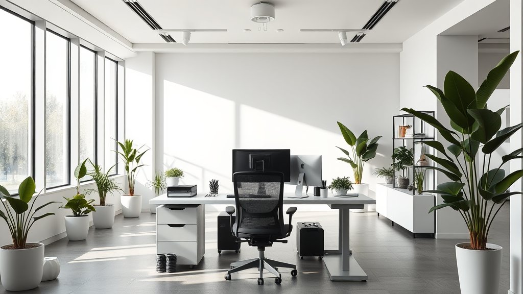 Creëer een inspirerende werkplek met groen en slimme technologie